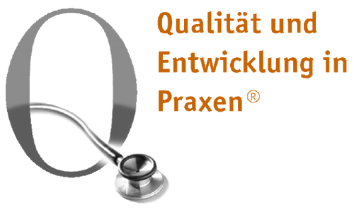 Qualitätssiegel "Qualität und Entwicklung in Praxen"